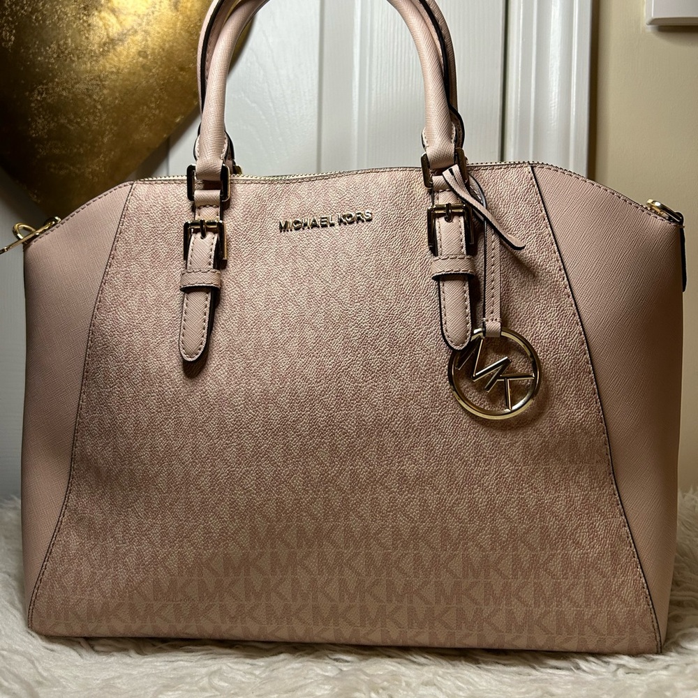 Michael Kors Blush Satchel Bag